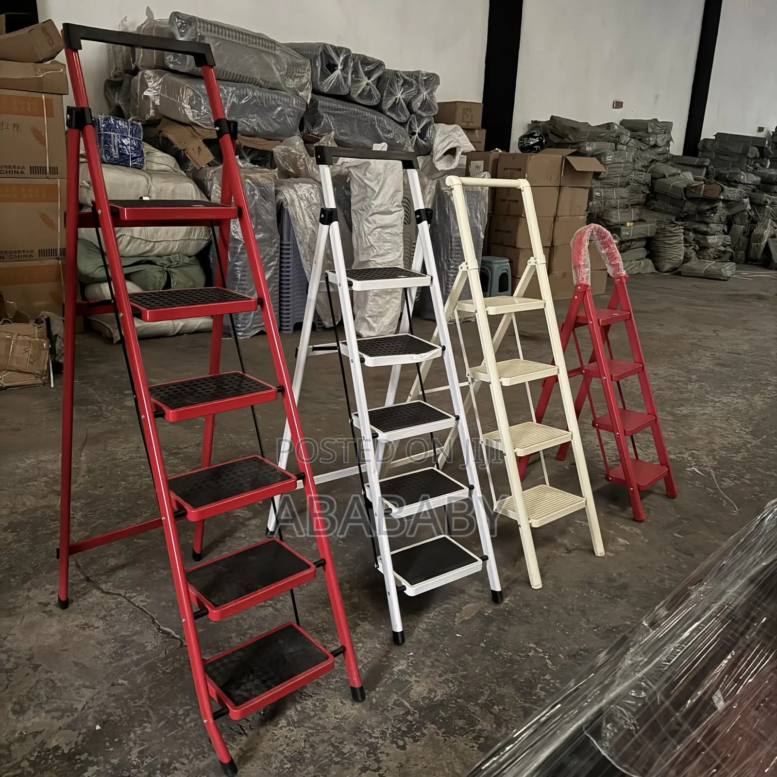 Quality 4-6 Step Foldable Industrial Household Ladder