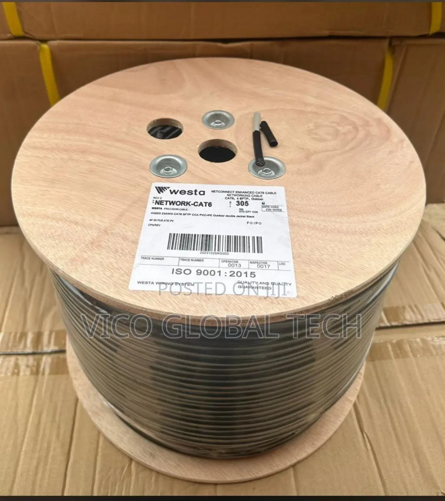 Westa Cat6 Sftp 305m Cable