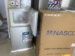 Nasco 90litre Table Top Double Door Fridge With Top Freezer