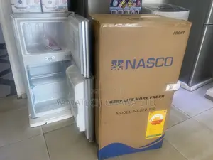 Nasco 90litre Table Top Double Door Fridge With Top Freezer