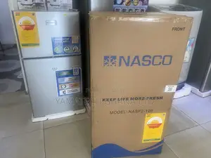 Nasco 90litre Table Top Double Door Fridge With Top Freezer