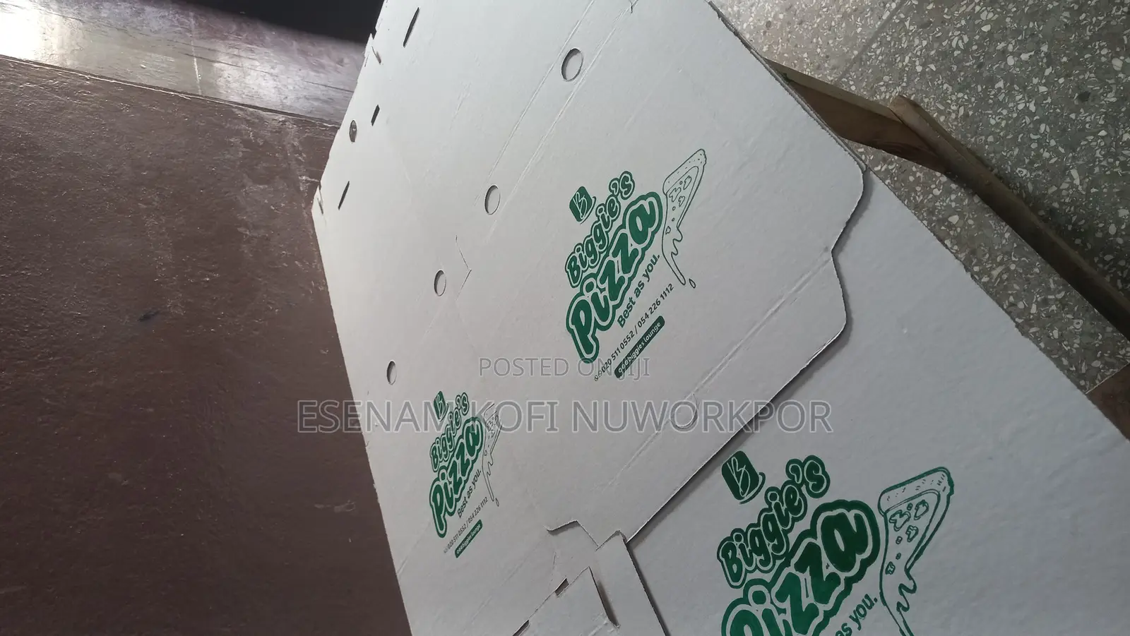 Printed Pizza Boxes