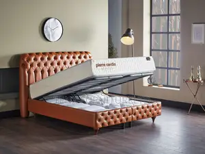 Bed With Mattress (Night Stand)