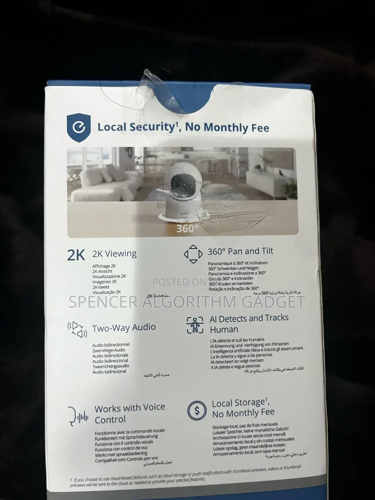 Eufy Security Indoor Camcera C220