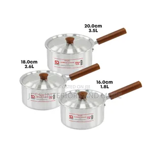 Galaxis Pavo Aluminium Stockpot Set