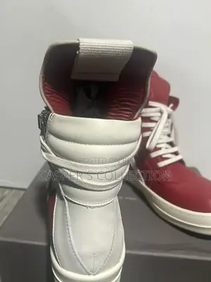 Rick Owens Geobasket Red