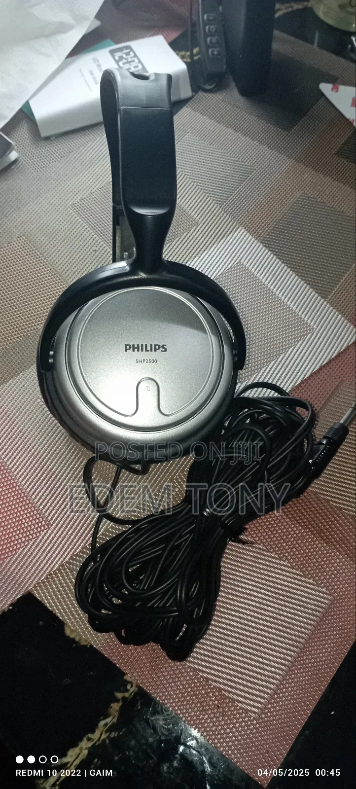 Philips Shp2500 Tv Listening 6m Headphones
