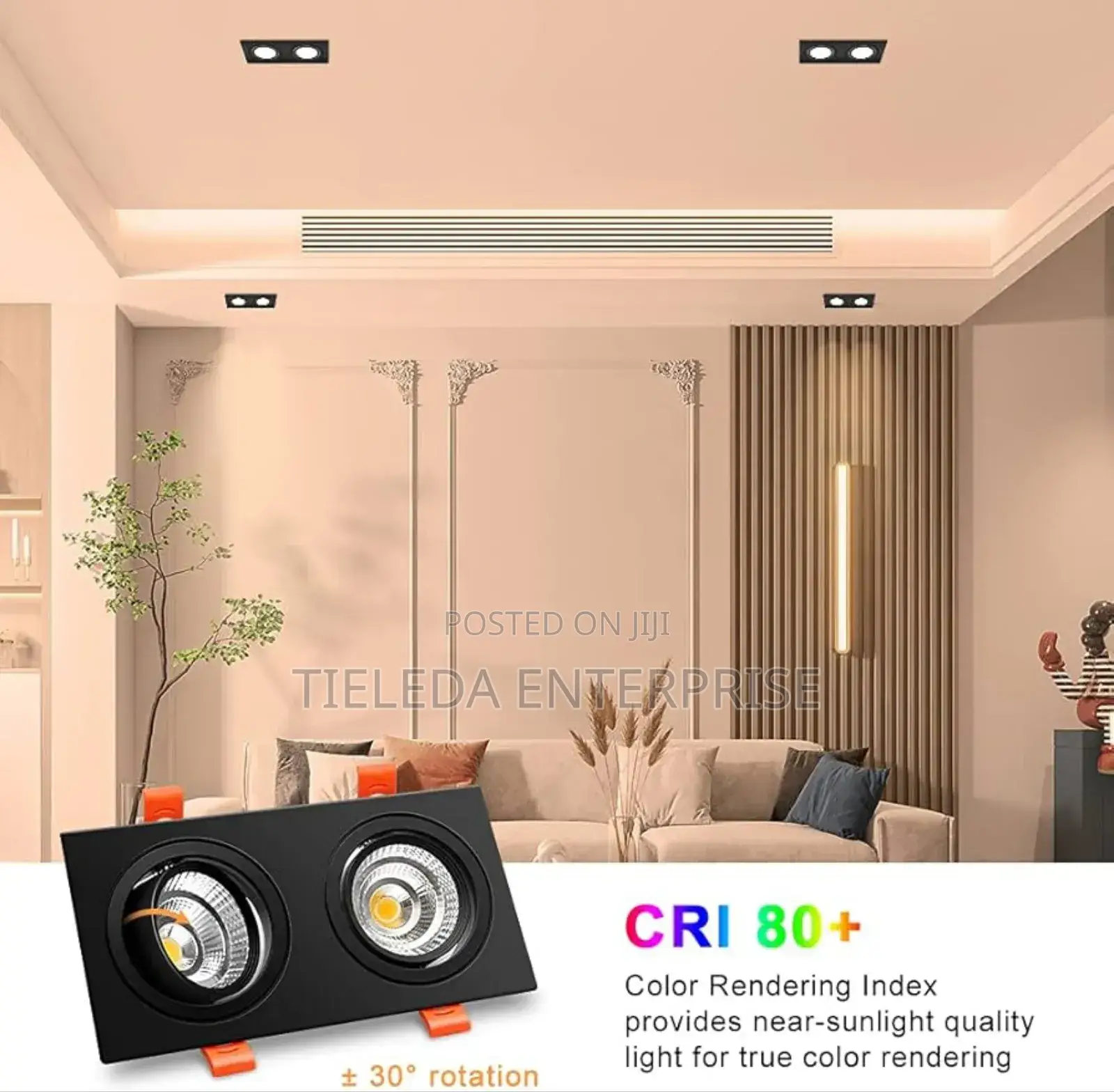 Portable Double Frame Track Light