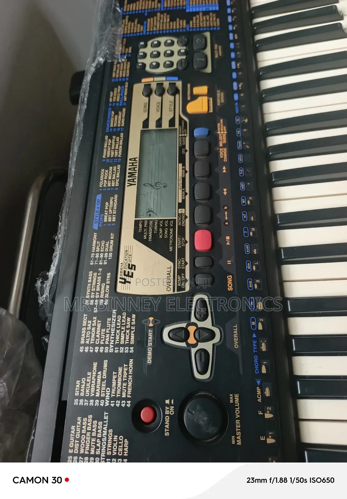 Yamaha Psr195
