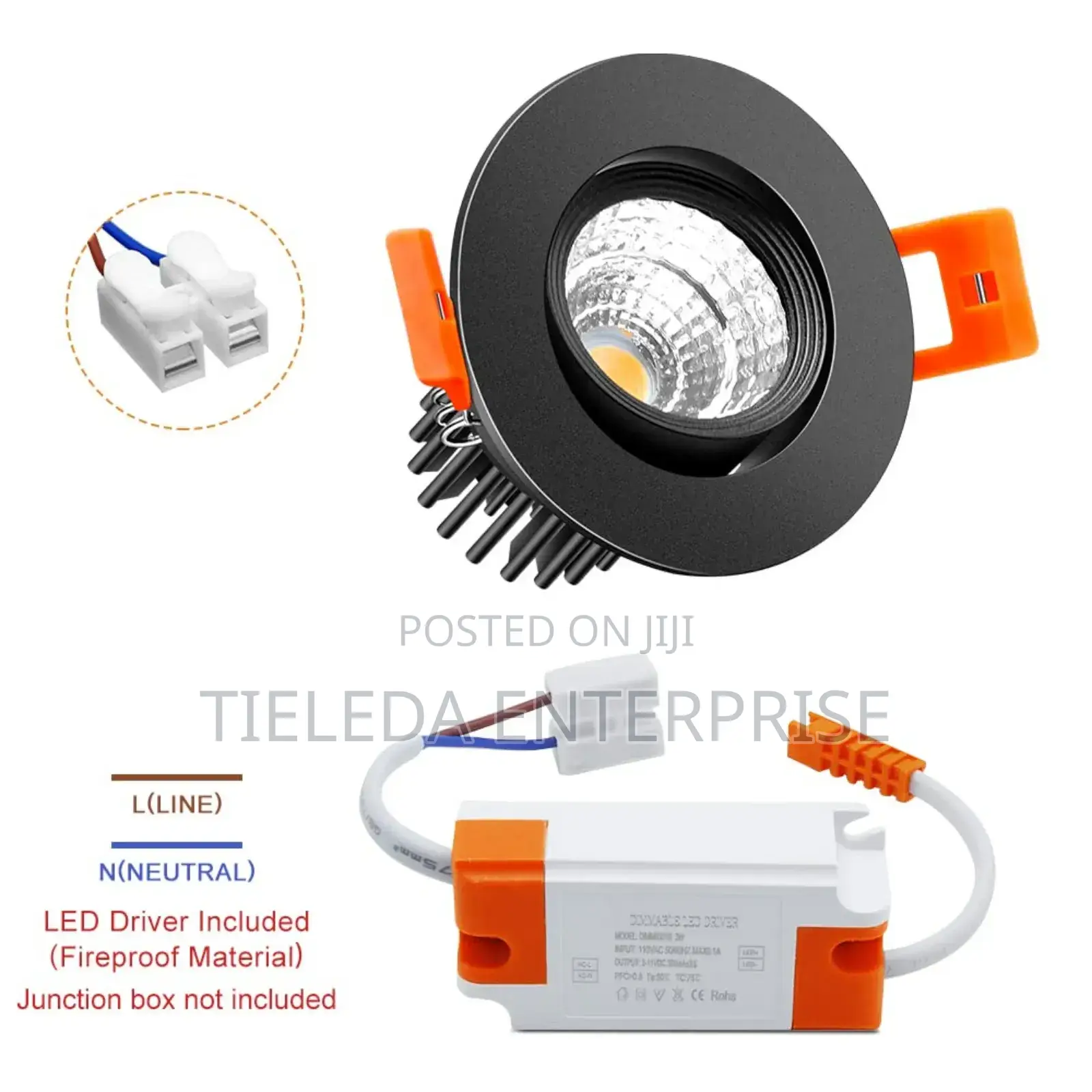 Mix Color Black Body 3color Watts Spot Light