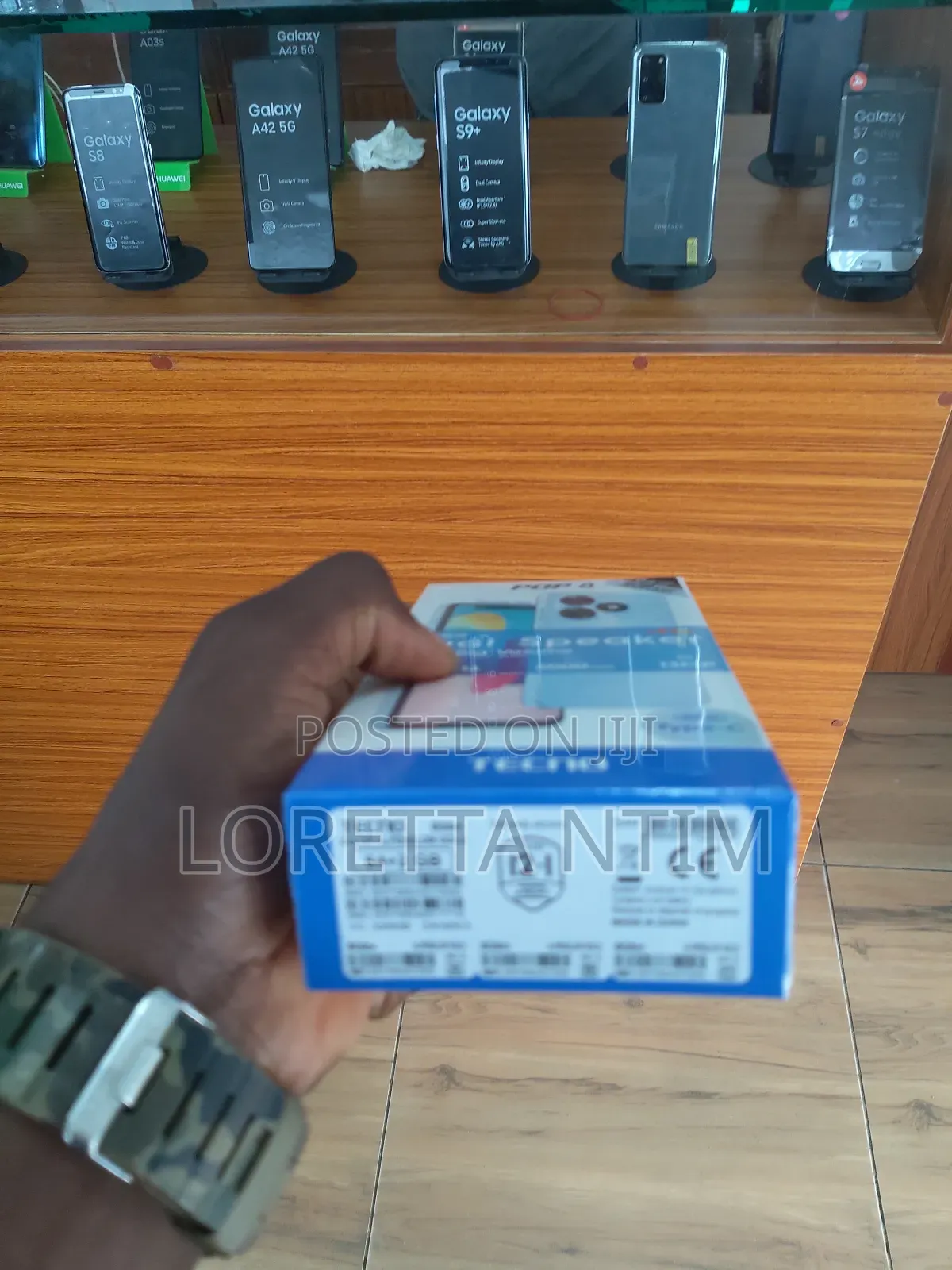 New Tecno Pop 8 64 GB Black