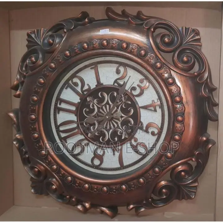Luxurious Vintage Royal Clock Extra Large 24 X 35 Wall Clock