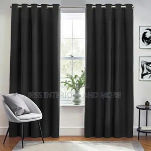 Curtains (140cm X 245cm) Black