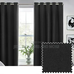 Curtains (140cm X 245cm) Black