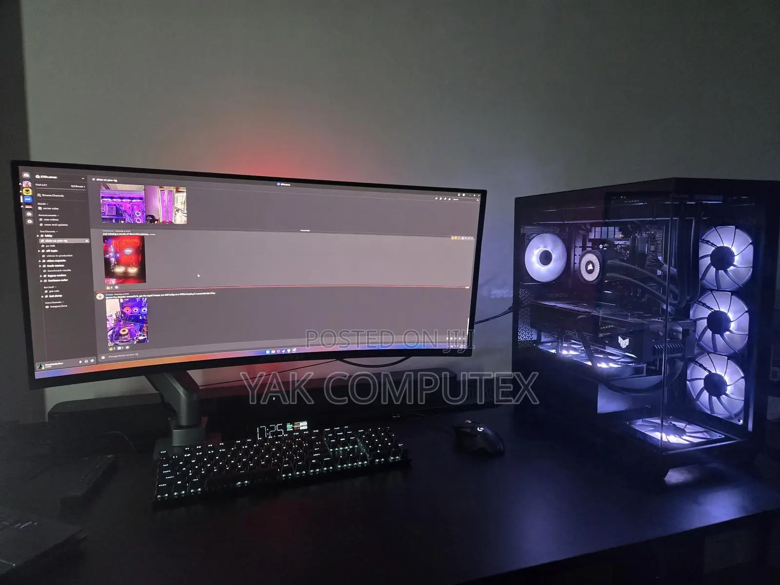 New Desktop Computer Asus ROG Strix GL12 64GB Intel Core i9 SSD 1T