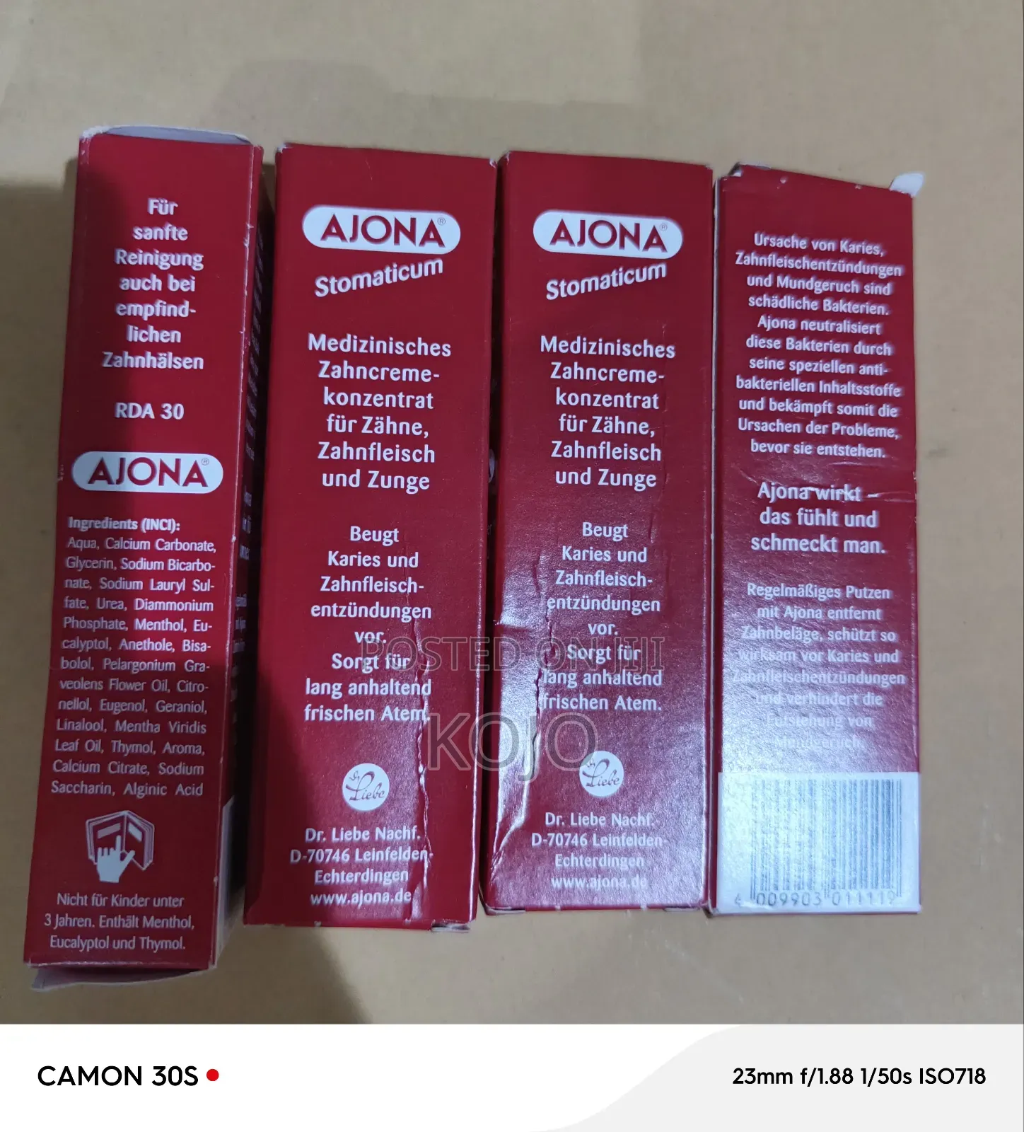Ajona Stomaticum Toothpaste