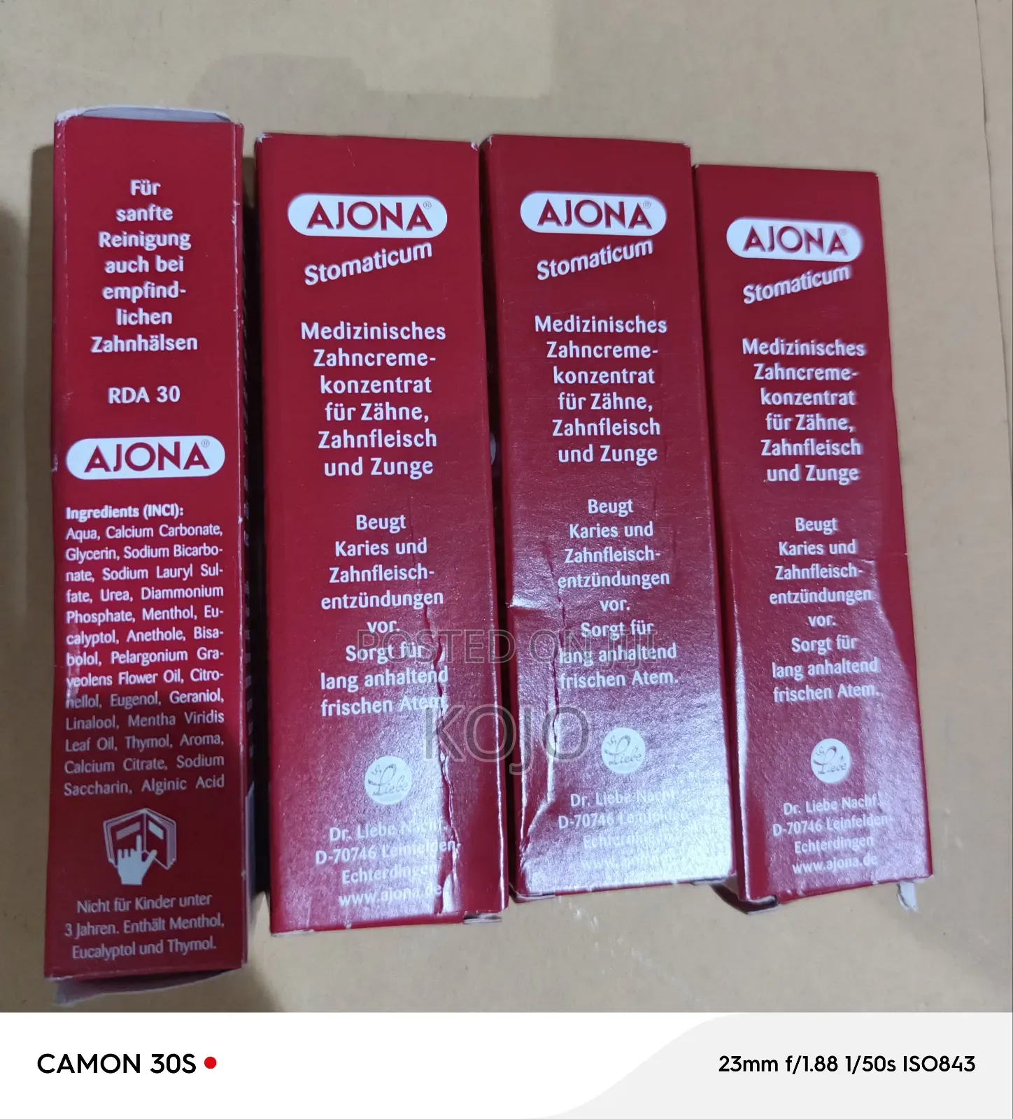 Ajona Stomaticum Toothpaste
