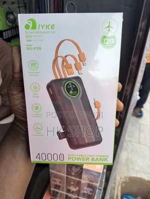 40,000mah Power Bank Unlimited Power Supply