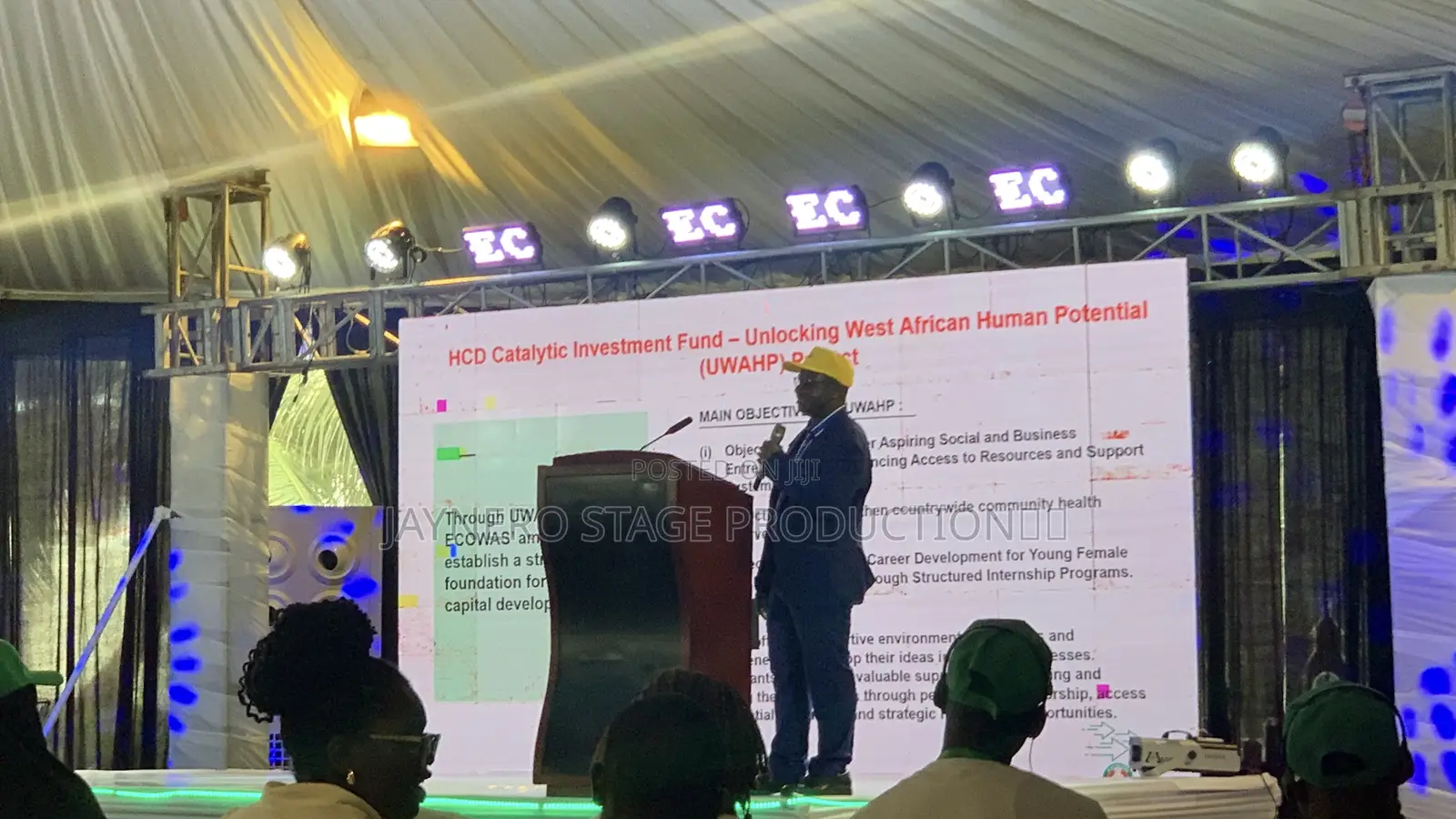 Conference Stage ,Truss, Light Setup for Rent |Jaynero Stage