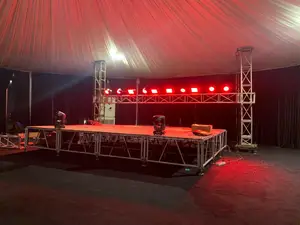 Conference Stage ,Truss, Light Setup for Rent |Jaynero Stage