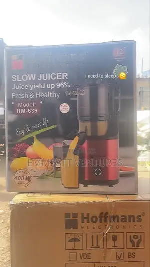 Hoffmans 2025 Large Volume Slow Juicer