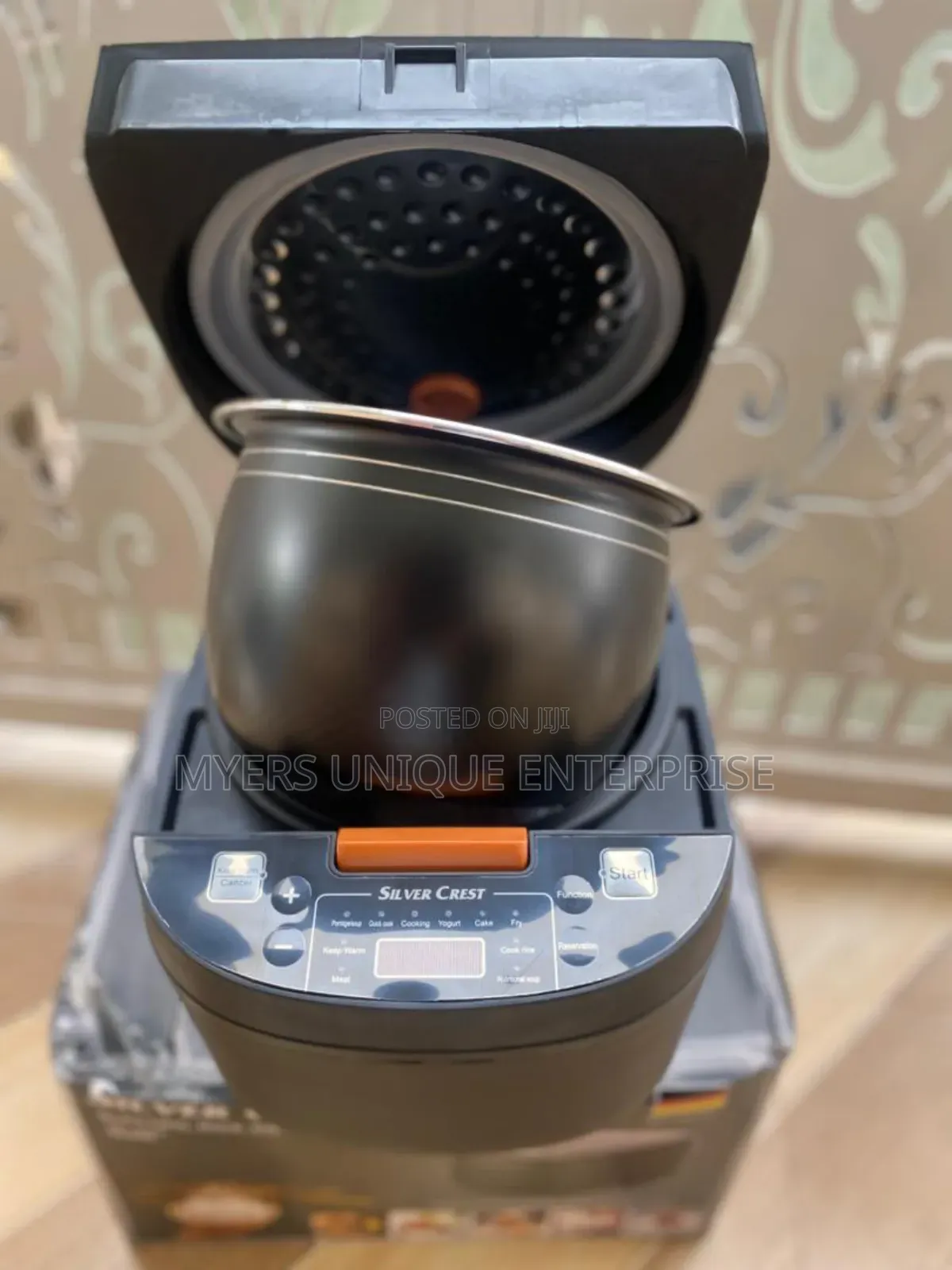 5l Silver Crest Rice Cooker Wit Heavy Pot No Rusting Assured