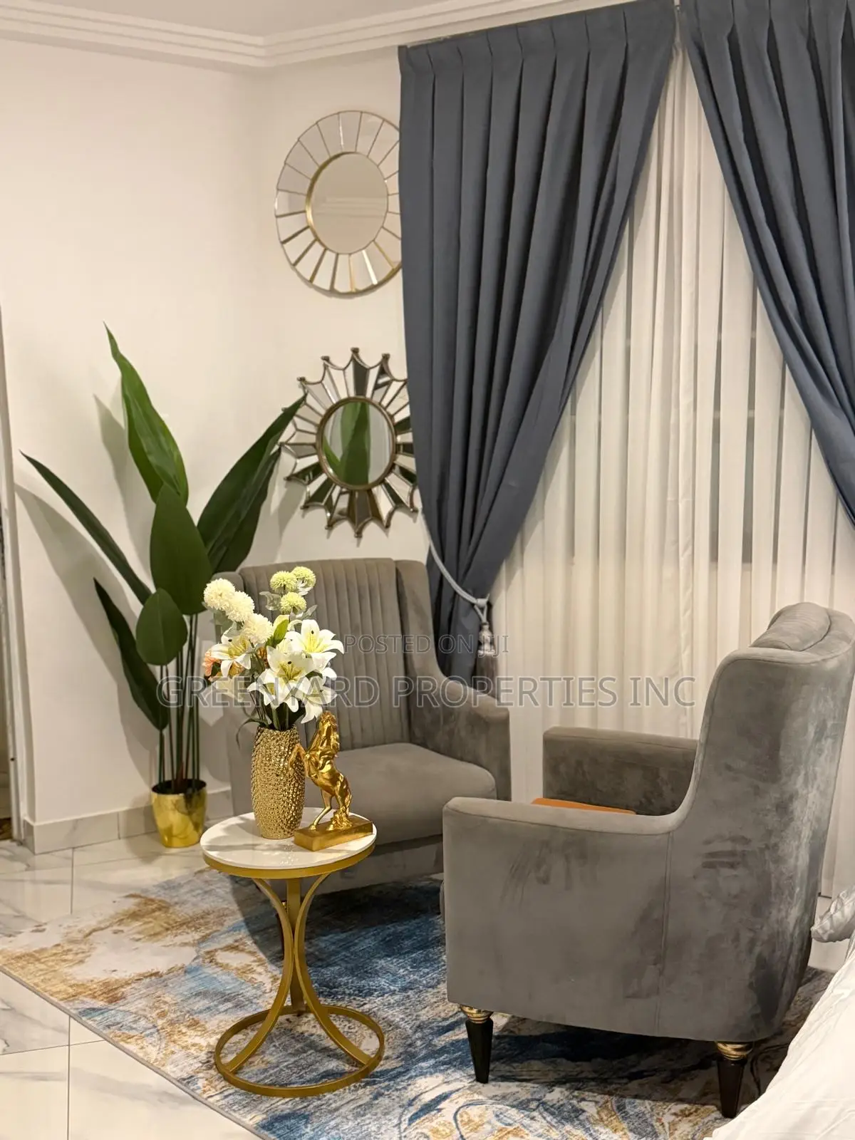 Furnished 1bdrm Apartment in Adjiringanor, Adjiriganor for rent