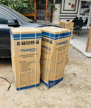 Beautiful Made Nasco Nasf2-13fl Double Door Fridge.