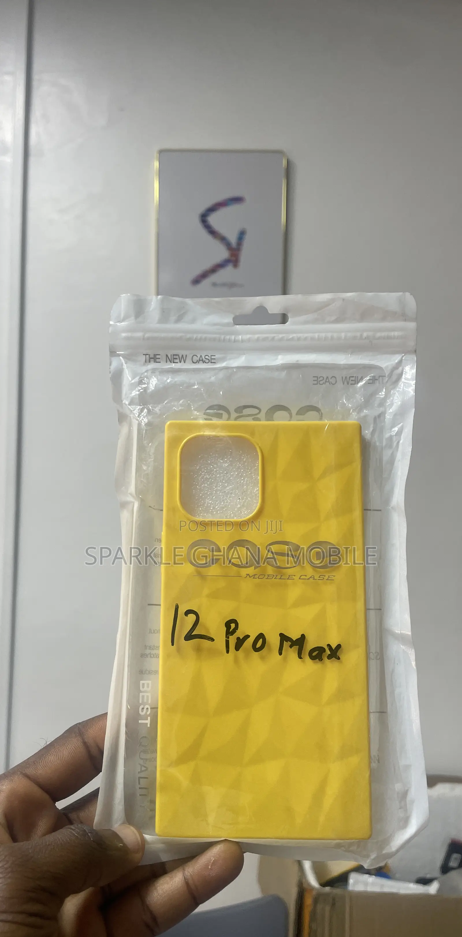 Apple iPhone 12 Pro Max Yellow Bottega Case