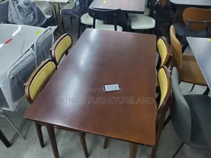 Wooden Dining Table 1+4