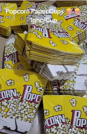 Popcorn Paper Cups
