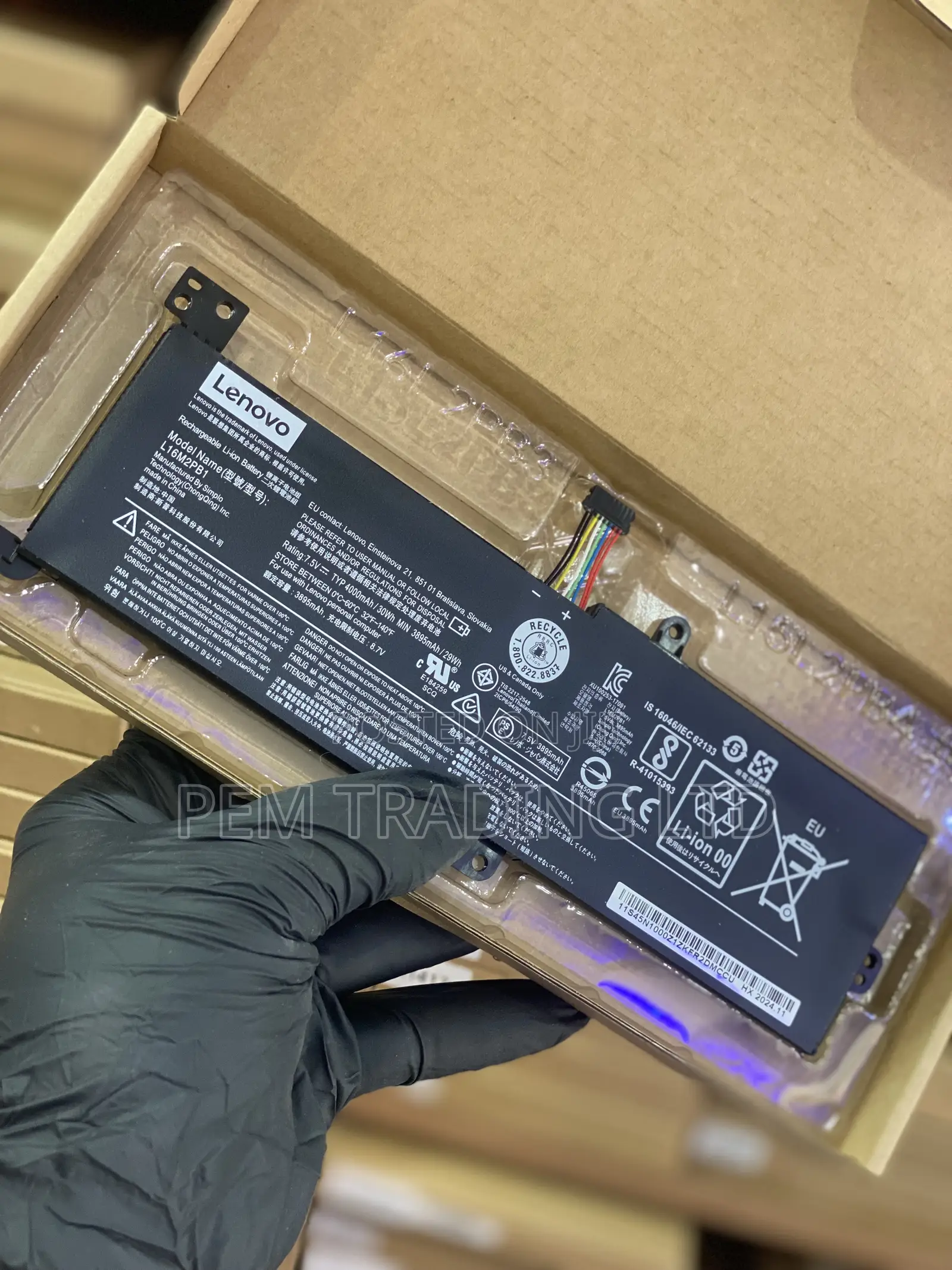 L16m2pb1 L16l2pb2 Laptop Battery for Lenovo