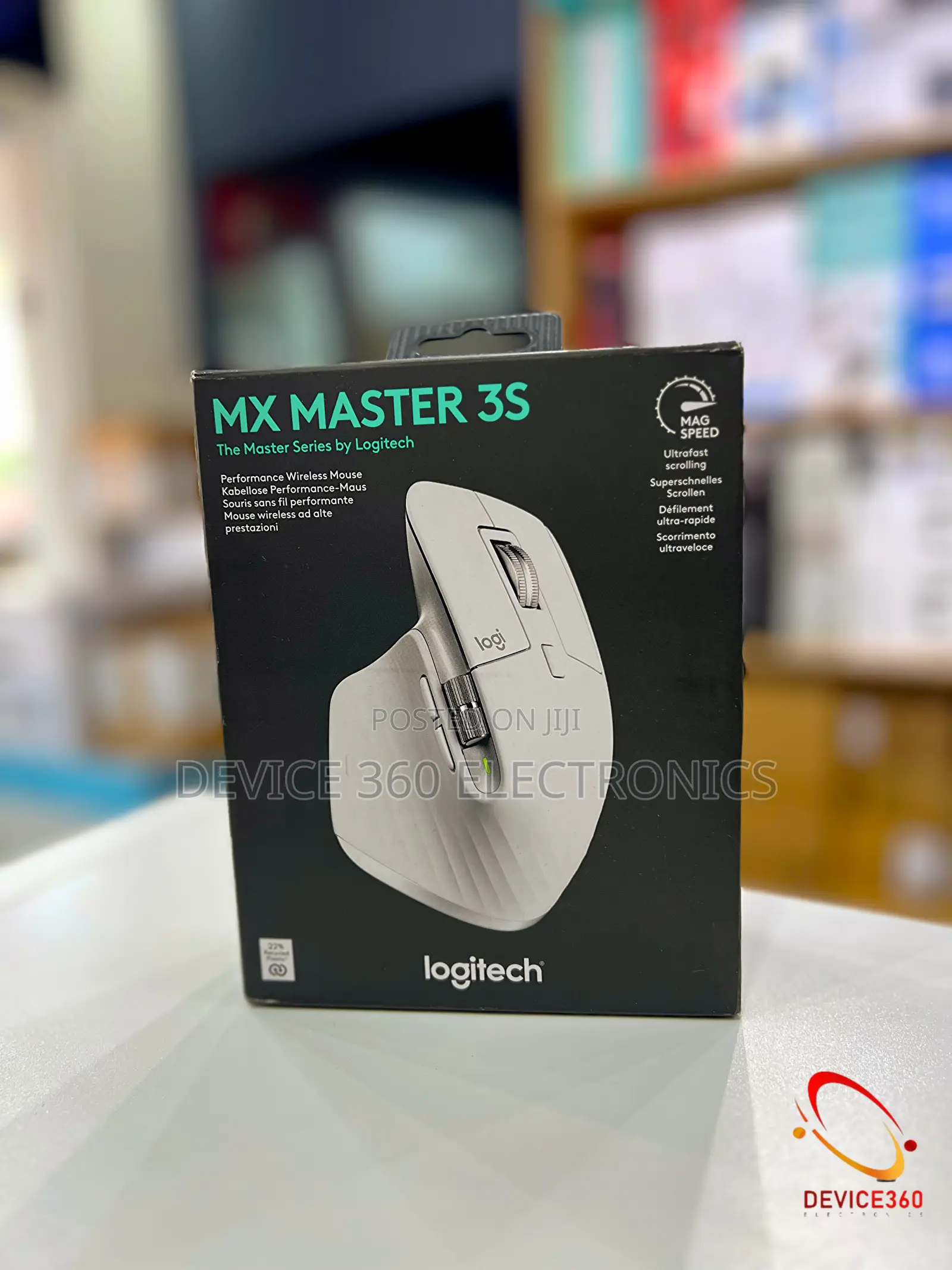Logitech Mx Master 3s, Pale Gray