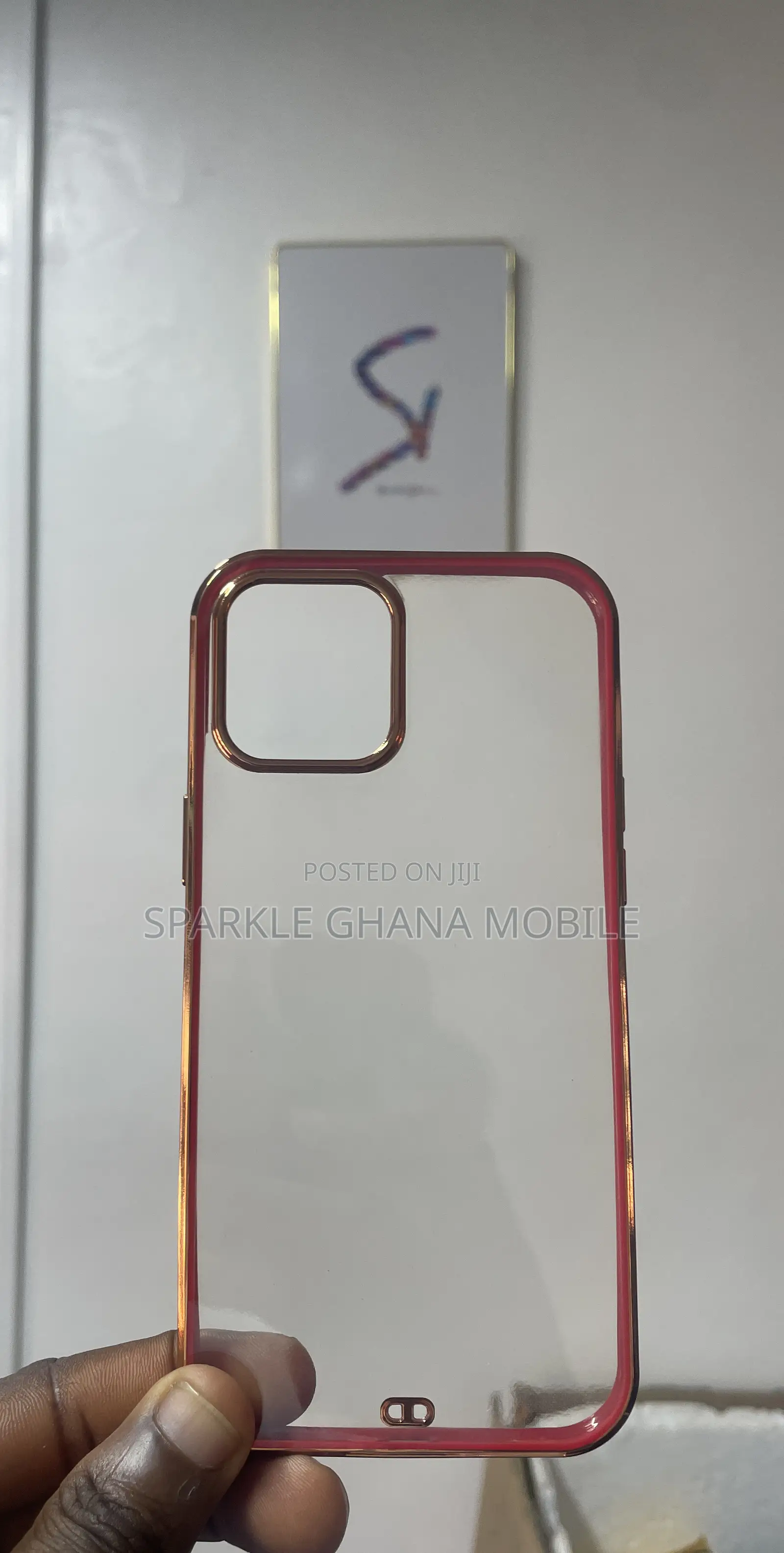 iPhone 12 Pro Max Metallic Red Case