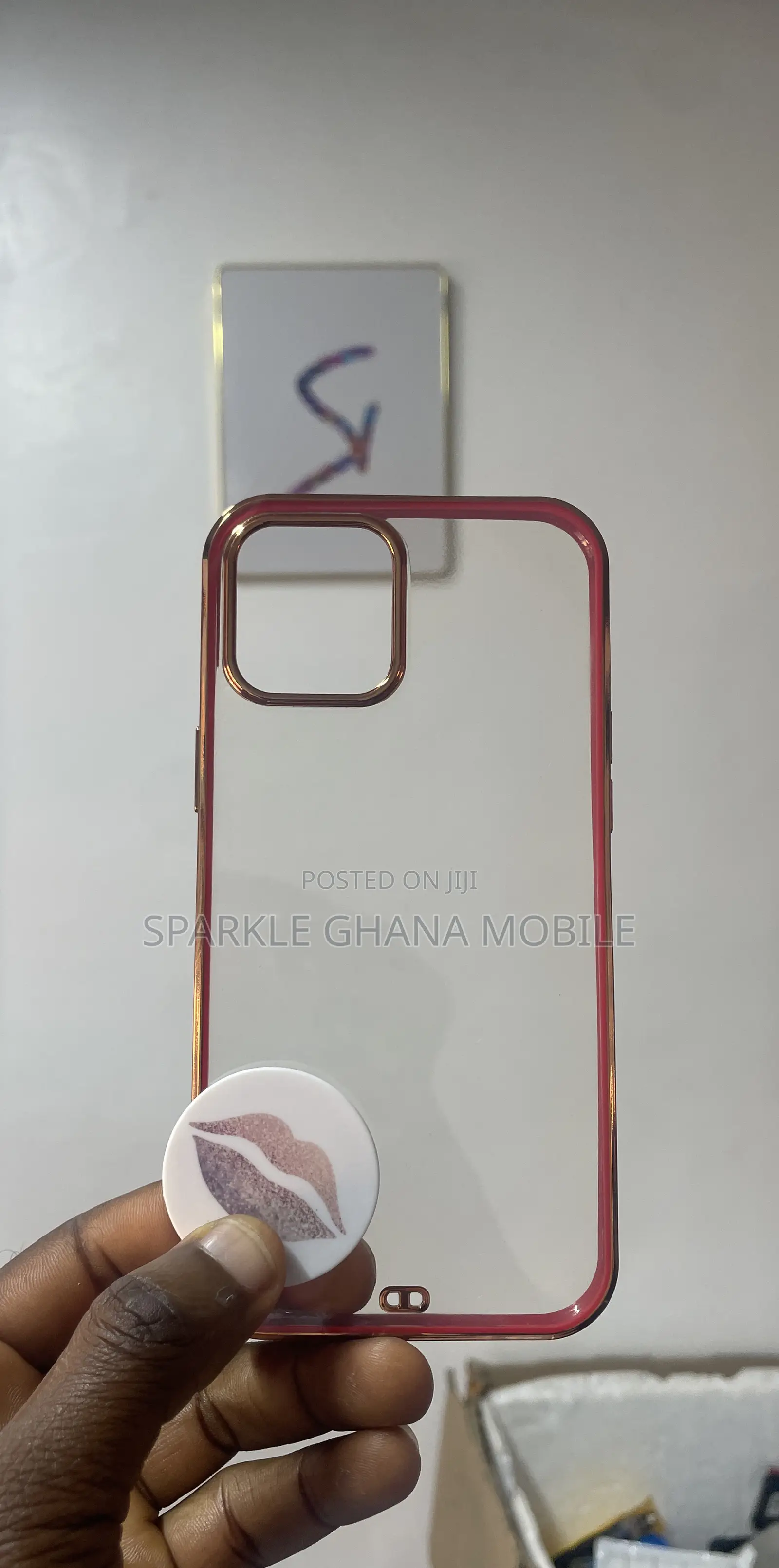 iPhone 12 Pro Max Metallic Red Case
