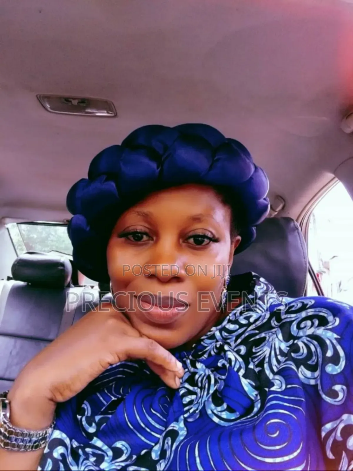 Black Fascinators and Black Turbans