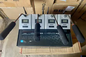 Shure Am401 Unidirectional Wireless Conference Microphones [4 Set]