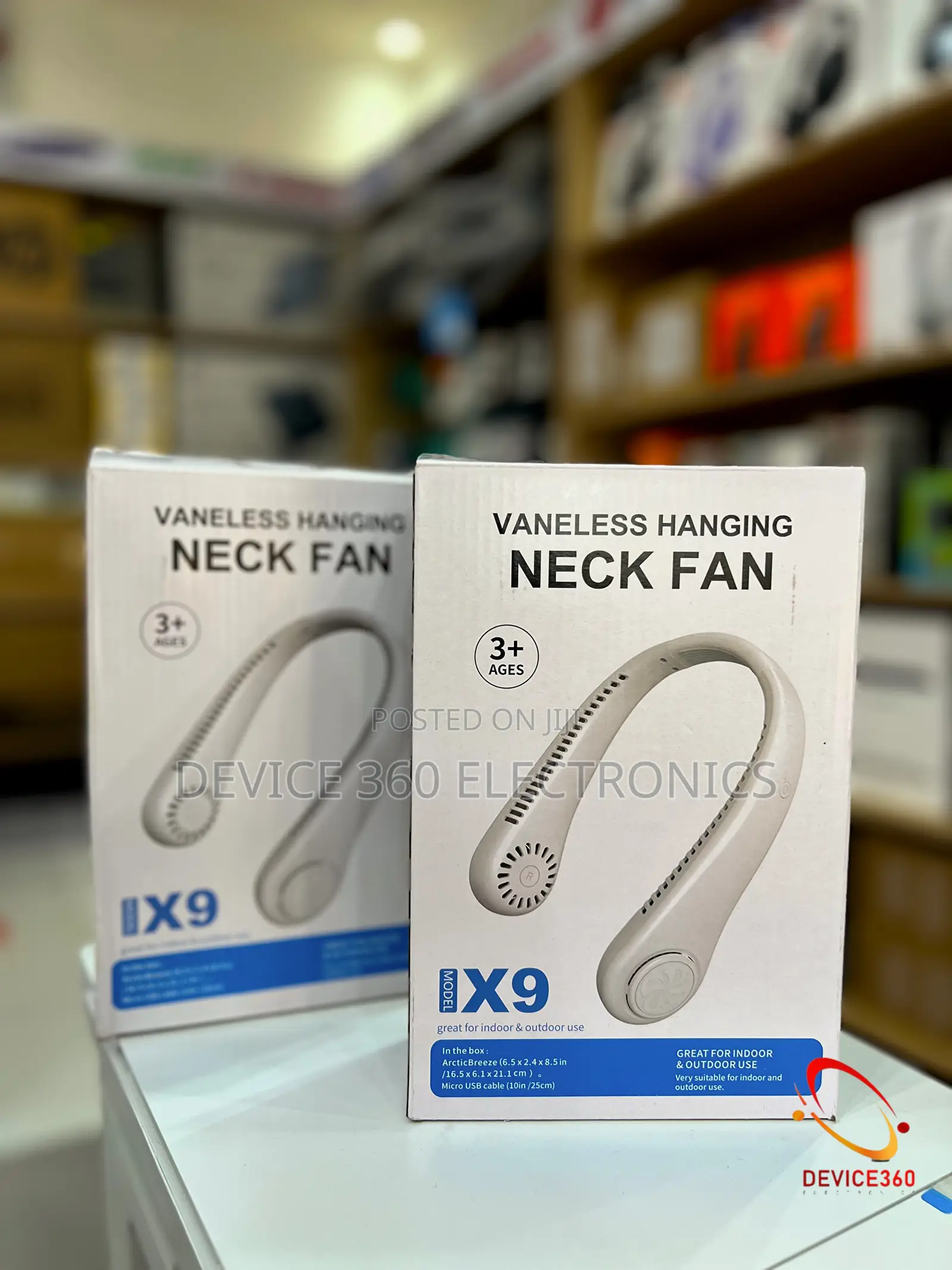 X9 Vaneless Hanging Neck Fan