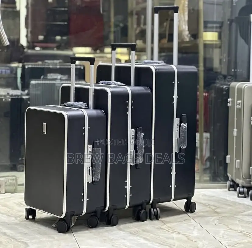 Luxury Luggage 3set Zipless Only Locks Traveling Bag