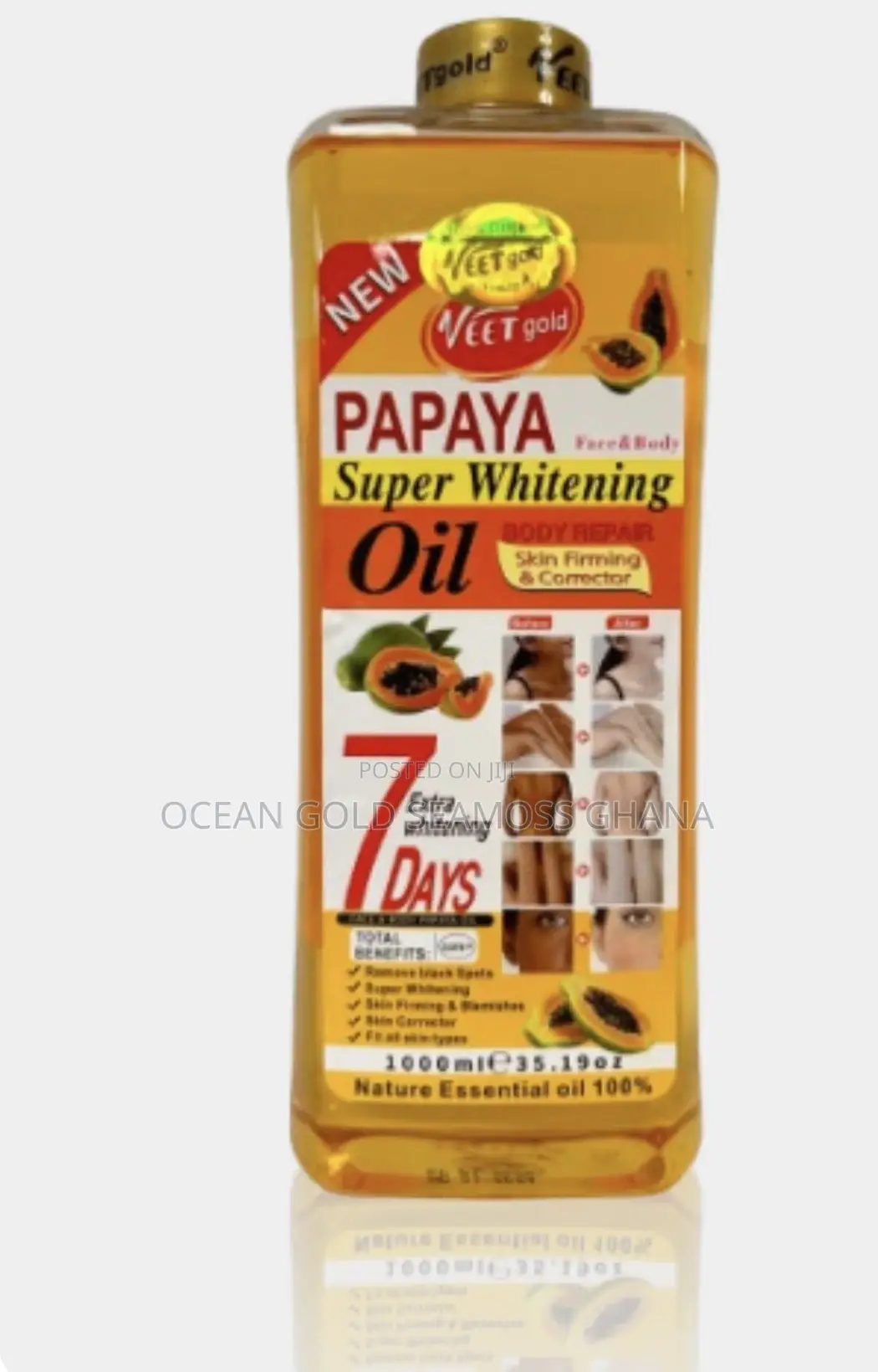 Vet Gold Papaya Body Oil