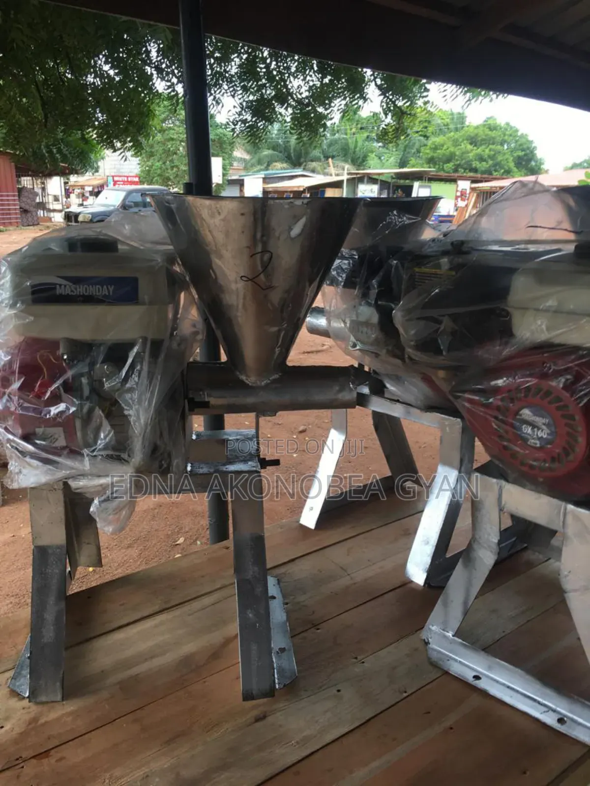 Brand New Fufu Machine Petrol Engine 7.5hp Smoother