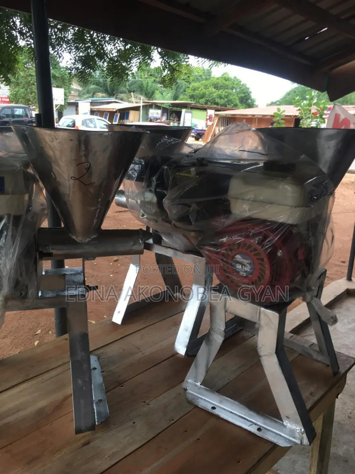 Brand New Fufu Machine Petrol Engine 7.5hp Smoother