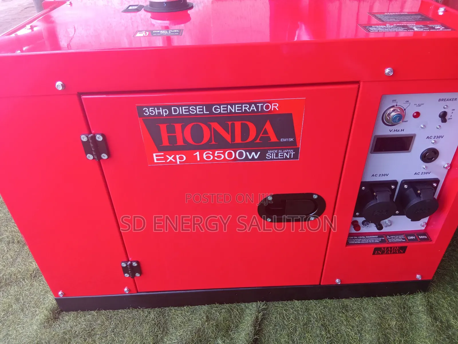 Authentic 15kva Honda Diesel Generator Machine