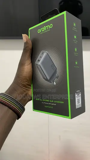 Oraimo Hypergan 65 65w Gan Wall Charger Kit + 100w Cc Cable