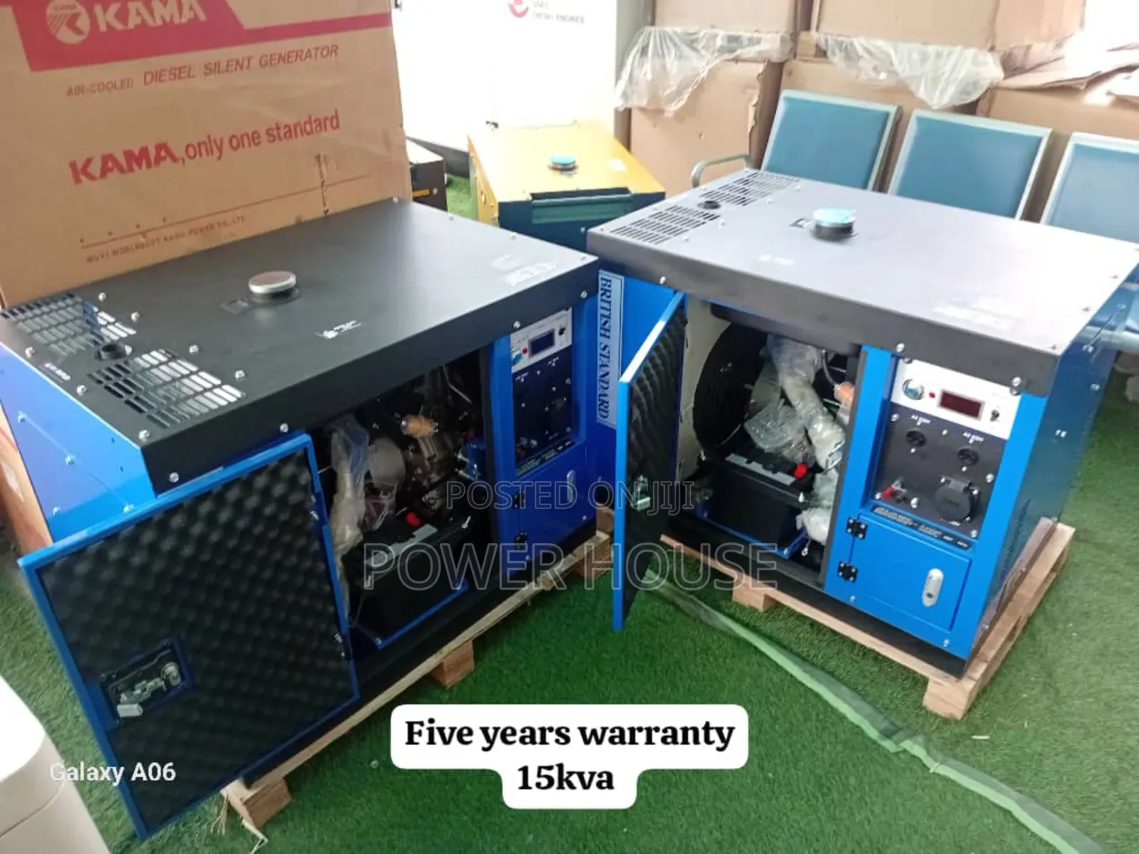 Weather Resistant 16500watts Diesel Perkins