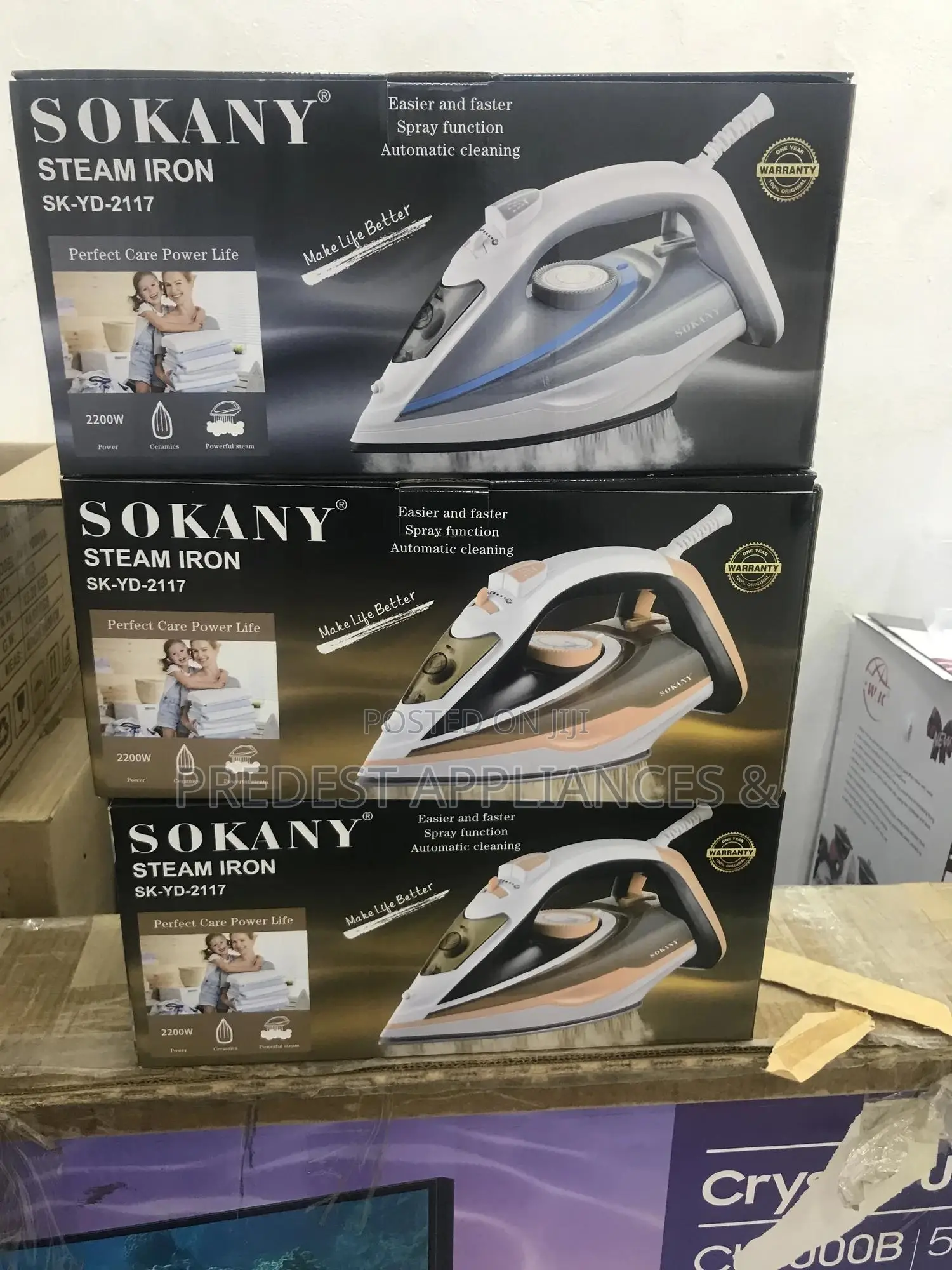 Sokany Steam Iron