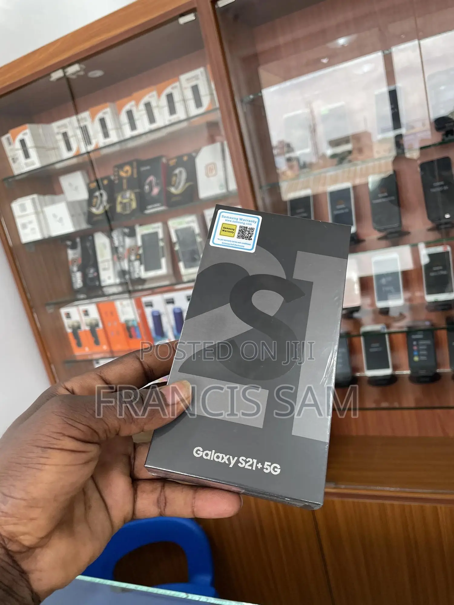 New Samsung Galaxy S21+ 5G 128 GB Black