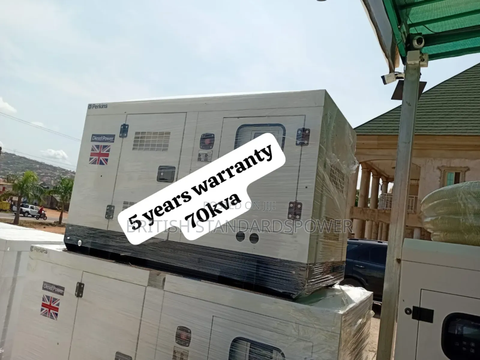 Uninterrupted Power 70kva Silent Diesel Generator