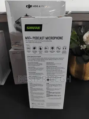 Shure Mv7+ Podcast Dynamic Microphone
