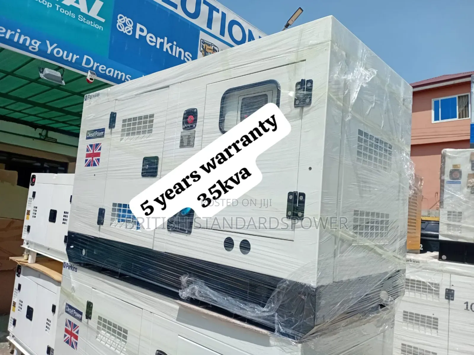 Consistent Power Source 35kva Diesel Generator
